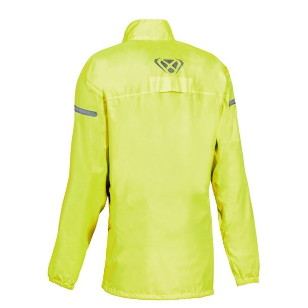 Ixon veste de pluie Compact Femme Jaune Fluo dos