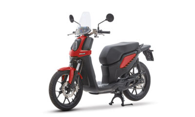 Fantic Issimo City trois quart rouge GAUCHE