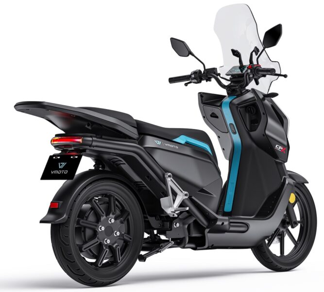 Vmoto CPx EXPLORER BLACK back