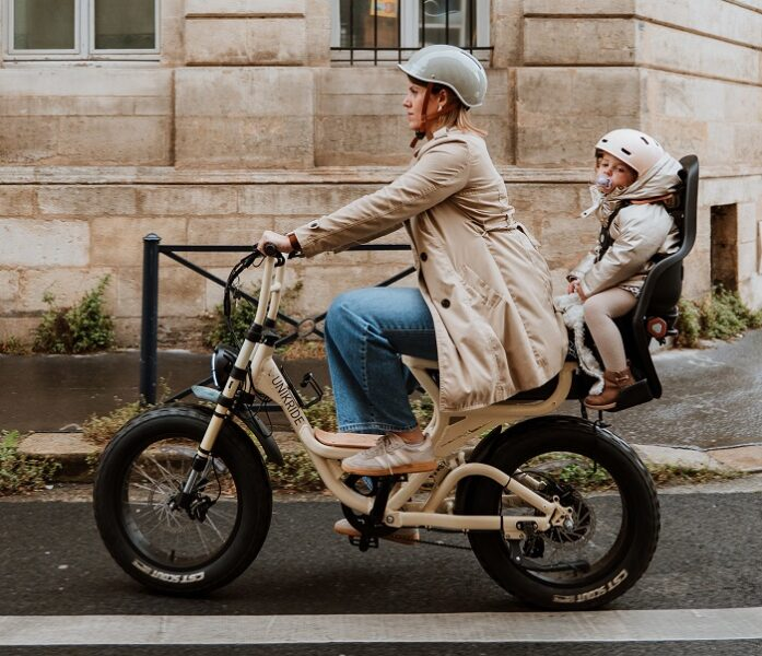 Fatbike UnikRide X Trail Cargo Cadre Ouvert